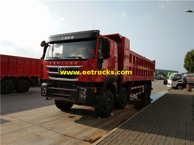 Hongyan 20 Ton 8x4 Dump Trucks