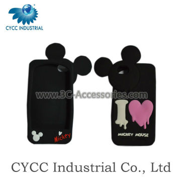 Mobile Phone Mickey Silicon Case for iPhone 4G/5G