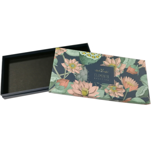 Petal pattern gift set collection lid base box