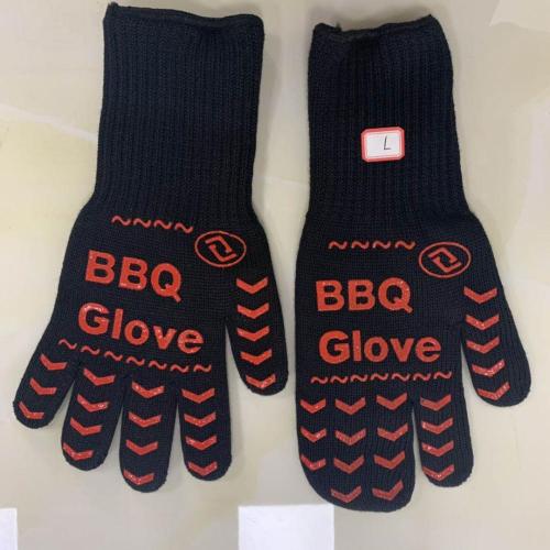 Gants de cuisson en silicone protecteur de doigt Gants de barbecue