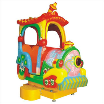 Electric Simulator Train Kiddie Ride , 400w For Kinder Garden Gs-qf020