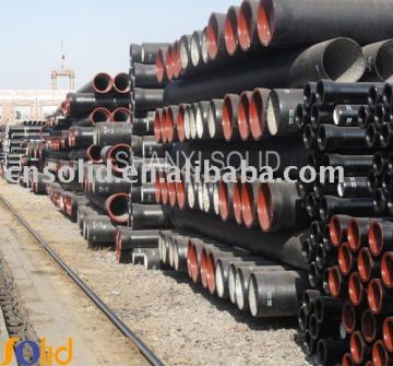 push-in joint ductile iron pipe