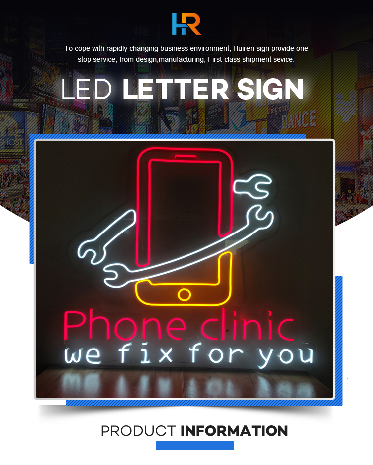 Best Quality Acrylic Neon Letters Factory Led Letter Neon Light Electronic LED Light Custom Neon Sign