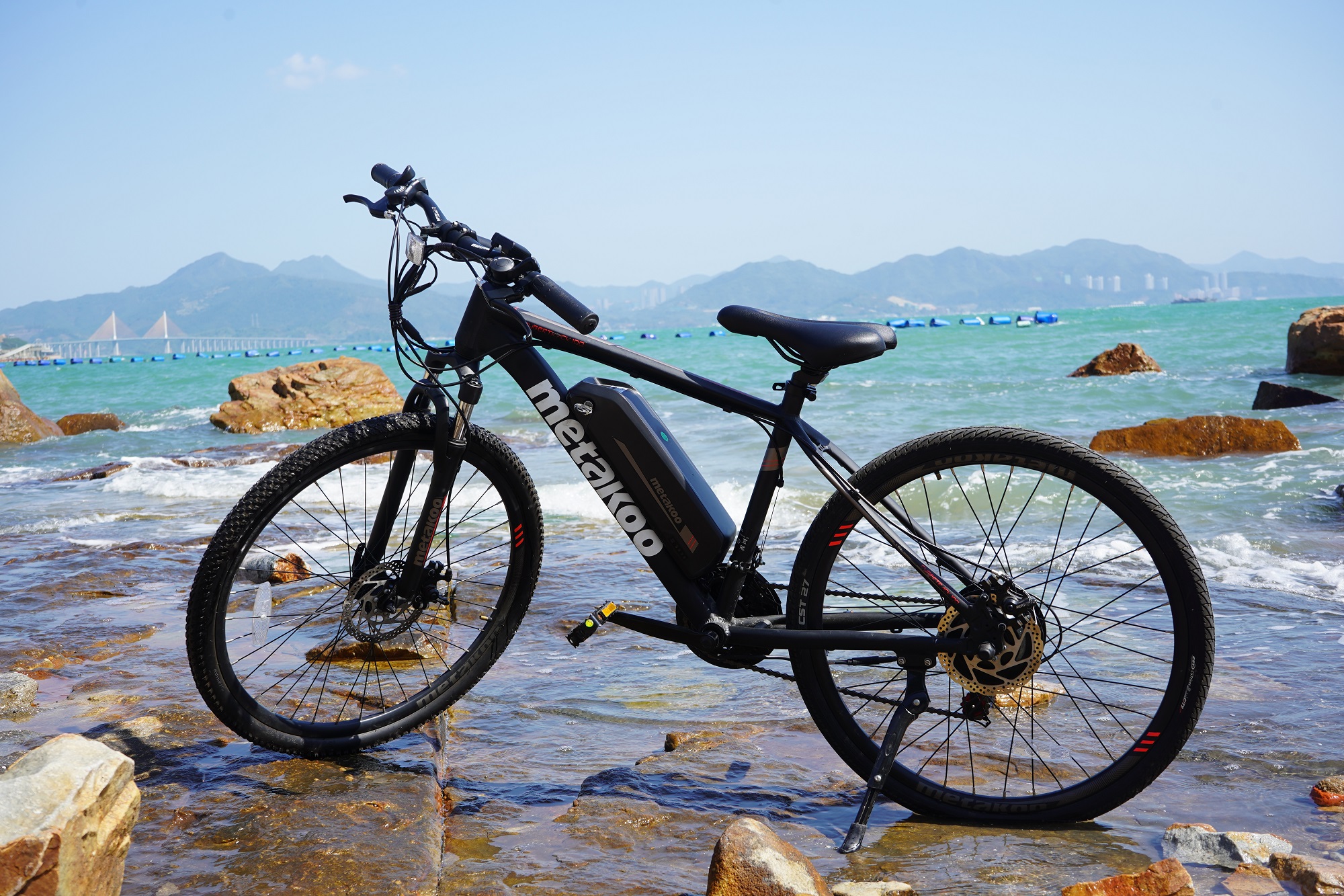 2022 Long range central motor 36V 350W electric mountain bike trek wholesale full suspension Electric Bike