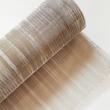 Fine Woven Wire Mesh Metal Type Glass Partition with Float Glass