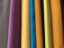 100% polyester microfiber dyed fabrics