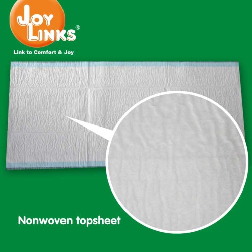 Disposable Incontinent Underpads with Nonwoven Topsheet