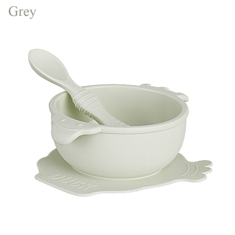 Children tableware baby feeding silicone baby bowl