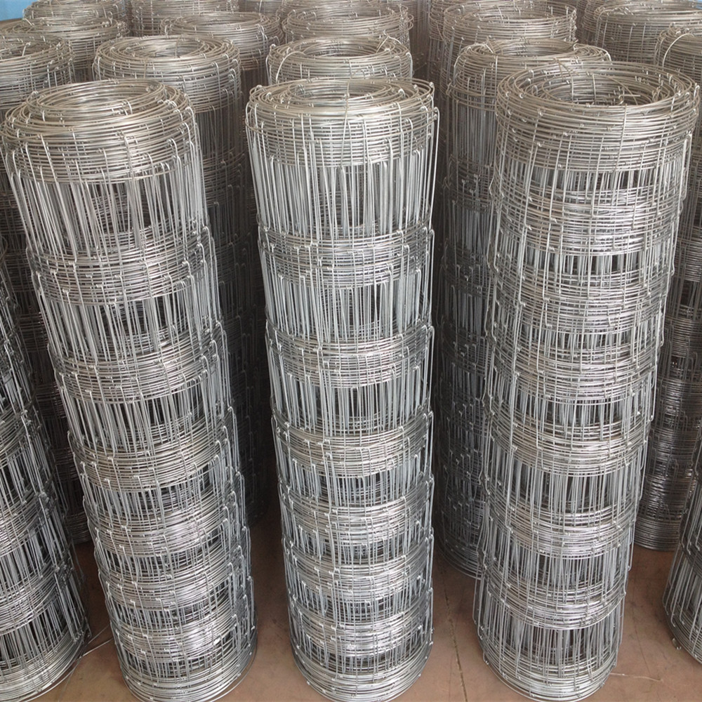 wholesale factory cheap hot dipped galvanized  field fence