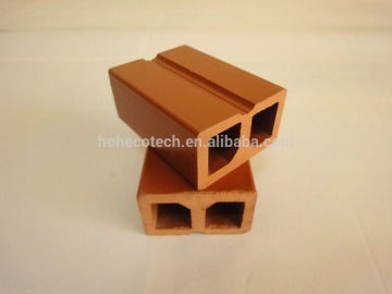 High Strong hollow decking Joist , wood plastic composite floor joist , extruded plastic composite decking