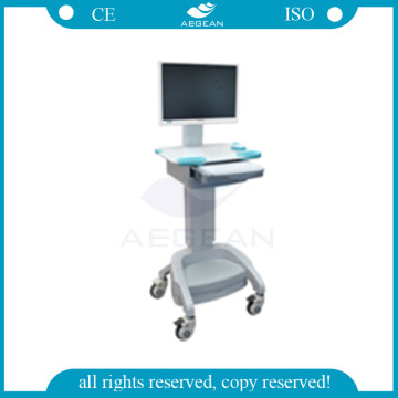 AG-WT002B CE ISO approved ABS Medical Workstation Trolley medical trolley