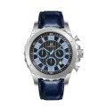 Sport Timepiece Leather Chronograph Men Watch