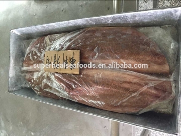 Well trimmed frozen Yellow tail scad fillet frozen fish fillet