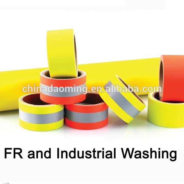 Cotton Flame Retardant Orange Warning Tape