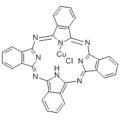 Cuivre, [C-chloro-29H, 31H-phtalocyaninato (2 -) - kN29, kN30, kN31, kN32] - CAS 12239-87-1