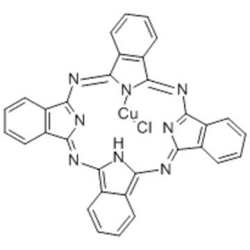 銅、［Ｃ−クロロ−２９Ｈ、３１Ｈ−フタロシアニナト（２  - ） -  ｋＮ２９、ｋＮ３０、ｋＮ３１、ｋＮ３２］  -  ＣＡＳ １２２３９−８７−１