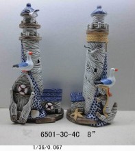 Polyresin light house souvenir item