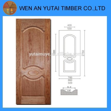 Thickness 4mm interior door skin hdf door skin moulded door skin