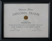 PS Durable Diploma/Certificate/Document Frame