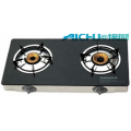 2 Burners Big Stainless Steel Gas Stove