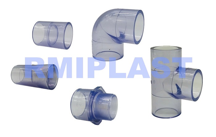 Clear Pipe Fitting Pvc