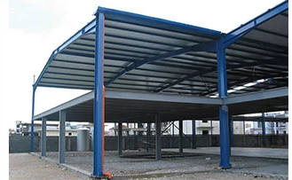 Estructura de acero de varios pisos residencial Multi Story Steel Structure Residential