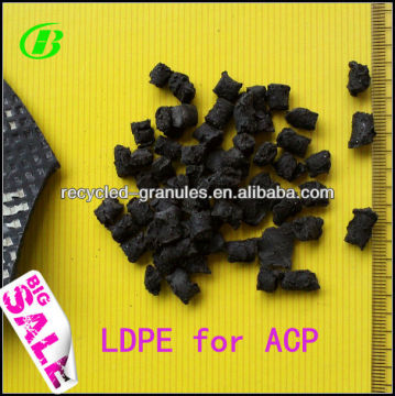 black ACP LDPE granule