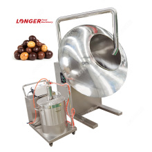 Small Beans Chocolate Polishing and Coating Equipment - Almond Chocolate Panning Machine