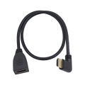 High Speed HDMI Right Angle Male to HDMI Cable