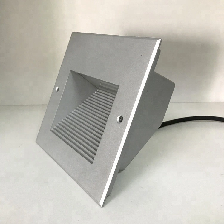 3W IP65 Square LED Recessed Wall Step Light with Ce RoHS