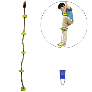 Backyard Tree Climbing Rope with Knots