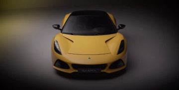 British Supercars Lotus Emira Yellow