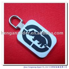 Rubber zipper puller