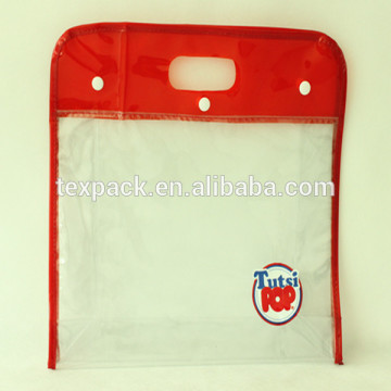 Clear cosmetic pvc bag, clear pvc cosmetic/candy bag