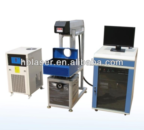 CE&FDA Hot 60W Co2 Wood Laser Tube Marking Machine With High Speed For Platic, Rubber, Leather Material