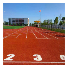 Eco-Friendly Breathable Plastic Track - Non-Toxic, Non-Lead, Full PUR Rubber Synthetic Athletic Running Track