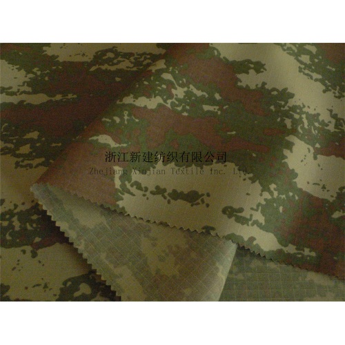 Polyester PU Beschichtung Camouflage Stoff für die Türkei