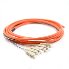 SC OM2 6 Cores Fiber Optic Bundle Pigtail