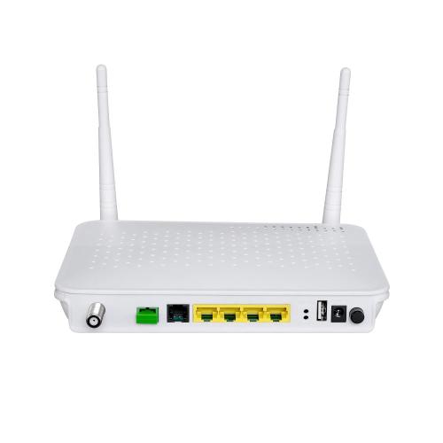 Epon 4ge+1pots+Wi -Fi+CATV+USB -порт устройства