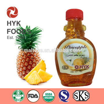 Fresh pineapple flavor syrup passed FDA as food additives