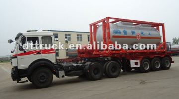 fuel tank container semi trailer