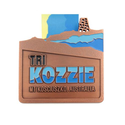Wholesale Custom Cut Out Sports Running Award Medal