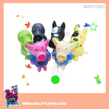 Spit ball squeeze pig toy