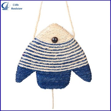 Pet Cat Natural Sisal Fish Shape Cat Toy