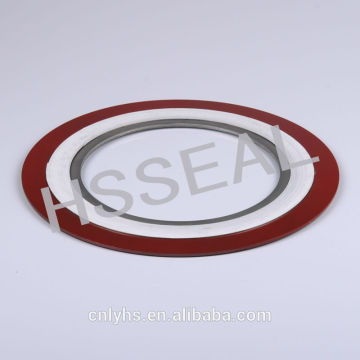 high strength heat exchanger/pressure vessel spiral wound gasket