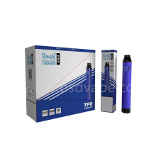 Randm Tornado TPD 600 Puffs LED VAPE DISPOVÍVEL