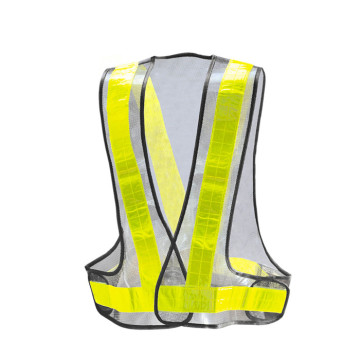 Yellow Mesh Police emergency vest