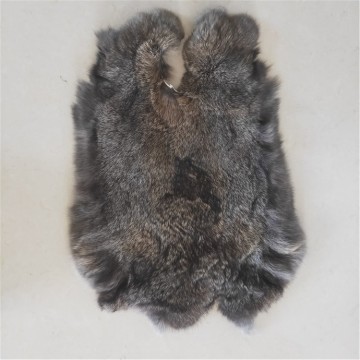 Factory price 30x40cm real fur pelt Wild Rabbit Skins