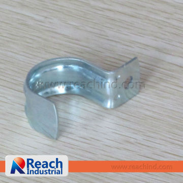 Galvanized Hinged Pipe Clamp