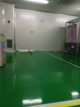 Indoor epoxy anti-static thin coating finish